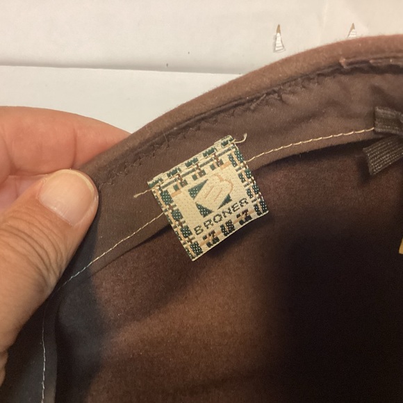 Broner London vintage Mens Wool Ascot Hat Size Medium made in USA Newsboy hat - Picture 8 of 9